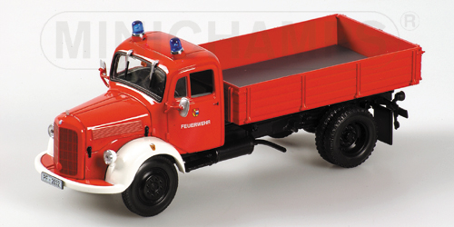 MERCEDES-BENZ L 3500 TIPPER – ‘FEUERWEHR PFORZHEIM’ 1:43 model