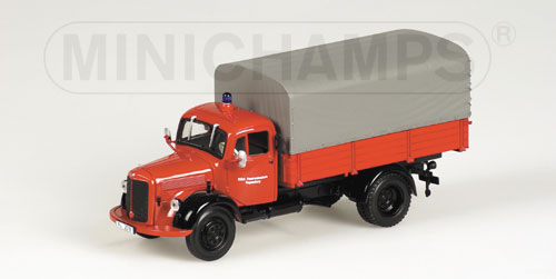 MERCEDES-BENZ L 3500 PRITSCHE – 1950 – ‘FEUERWEHR REGENSBURG’ 1:43 model