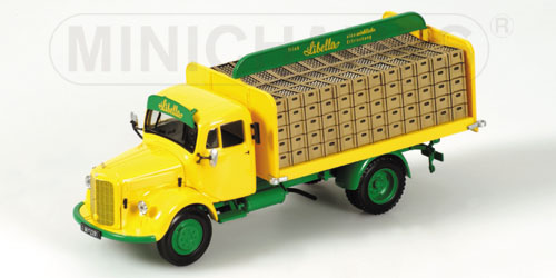MERCEDES-BENZ L 3500 GETRÄNKEPRITSCHE – ‘LIBELLA’ 1:43 model