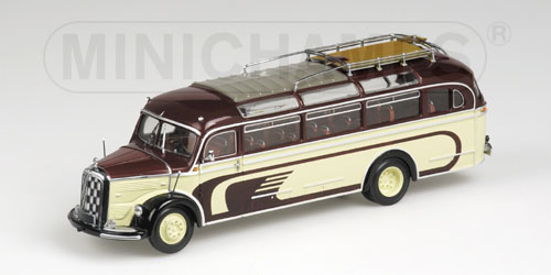 MERCEDES-BENZ O 3500 – 1955 – ‘BUS’ – BROWN/BEIGE 1:43 model