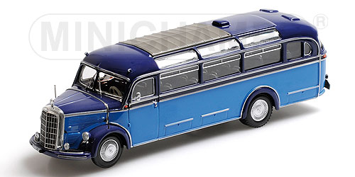 MERCEDES-BENZ O 3500 BUS – 1950 – LIGHT BLUE / DARK BLUE L.E. 504 pcs. 1:43 model