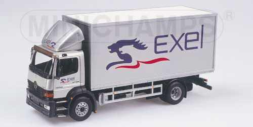 MERCEDES-BENZ ATEGO 1828 BOX TRUCK – 1997 – ‘EXEL LOGISTICS’ 1:43 model