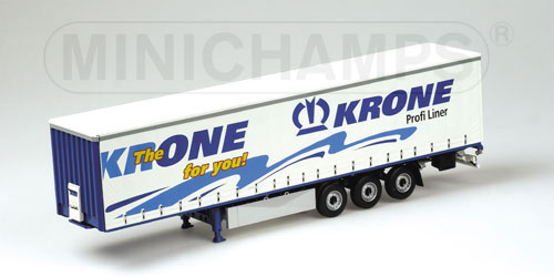 SCHIEBEPLANENSATTELAUFLIEGER – 2000 – ‘KRONE’ 1:43 model