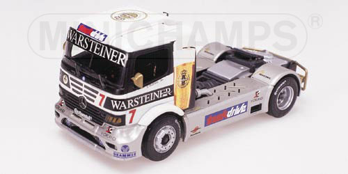 MERCEDES-BENZ RACE TRUCK – TEAM WARSTEINER – TRUCK RACING 1999 1:43 model
