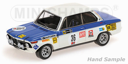 BMW 2002ti – H.-J. STUCK – WINNER 24H NÜRBURGRING 1970 1:43 model