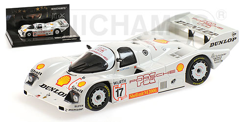 PORSCHE 962 C – PDK – SUPERCUP NÜRBURGRING 1987 – WINNER: HANS-JOACHIM STUCK L.E. 2060 pcs. 1:43 model