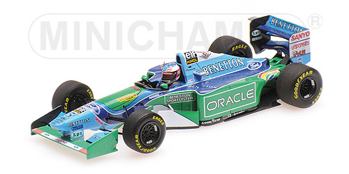 BENETTON FORD B194 – MICHAEL SCHUMACHER – BRITISH GP 1994 – EXCLUSIVE FOR MINICHAMPS.DE L.E. 125 pcs. 1:43 model