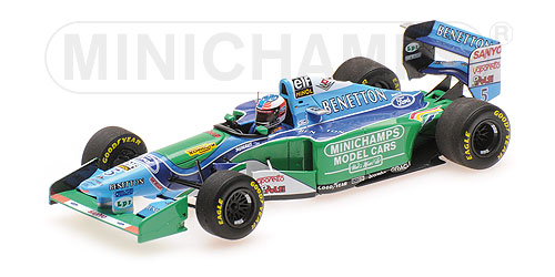 BENETTON FORD B194 – MICHAEL SCHUMACHER – GERMAN GP 1994 – EXCLUSIVE FOR MINICHAMPS.DE L.E. 200 pcs. 1:43 model