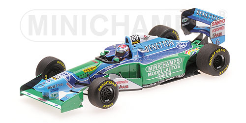 BENETTON FORD B194 – JOS VERSTAPPEN – GERMAN GP 1994 – EXCLUSIVE FOR MINICHAMPS.DE L.E. 100 pcs. 1:43 model