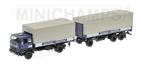 MERCEDES-BENZ LP1624 – PRITSCHENZUG – 1969 – ‘DACHSER’ L.E. 504 pcs. 1:43 model