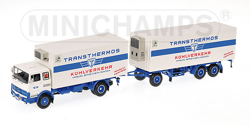 MERCEDES-BENZ LP1624 – KÜHLZUG – 1969 – ‘TRANSTHERMOS’ L.E. 504 pcs. 1:43 model