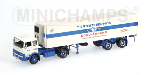 MERCEDES-BENZ LPS1624 – KÜHLSATTELZUG – ‘TRANSTHERMOS’ L.E. 792 pcs. 1:43 model