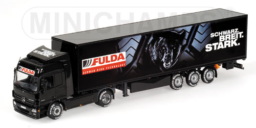 MERCEDES-BENZ ACTROS – 2003 – ‘FULDA’ KOFFERSATTELZUG – ART BOX 1:43 model