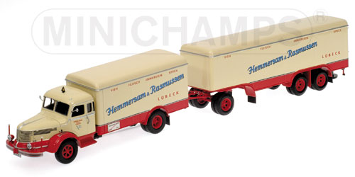 KRUPP TITAN – KOFFERZUG ‘HEMMER-SAM + RASMUSSEN’ 1:43 model