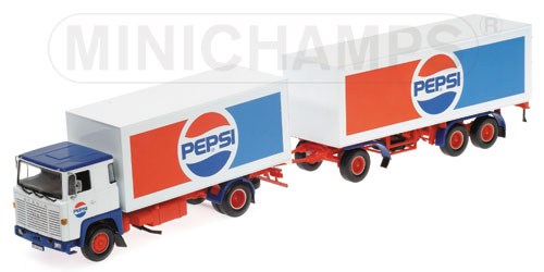 SCANIA LB 110 – KOFFERZUG – ‘PEPSI’ 1:43 model