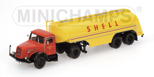 HENSCHEL HS 140 TANKSATTELZUG – 1954 – ‘SHELL’ L.E. 1008 pcs. 1:43 model