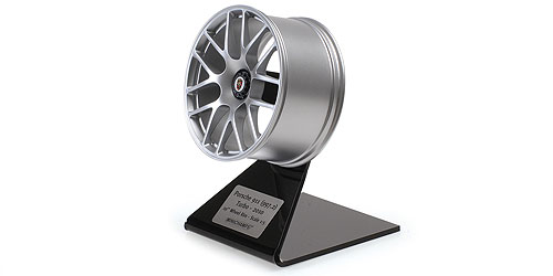 PORSCHE 997.2 TURBO WHEEL – 2010 – SILVER 1:5 model