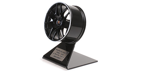 PORSCHE 997.2 TURBO WHEEL – 2010 – BLACK SILVER 1:5 model