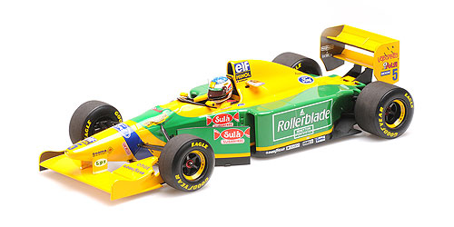 BENETTON FORD B193 – MICHAEL SCHUMACHER – 2ND PLACE CANADIAN GP 1993 1:18 model