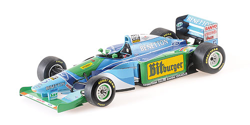BENETTON FORD B194 – ‘BITBURGER’ – MICHAEL SCHUMACHER – WORLD CHAMPION 1994 1:18 model
