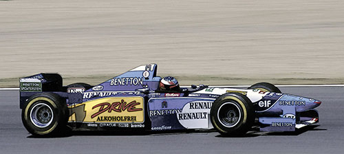 BENETTON RENAULT B195 – MICHAEL SCHUMACHER – WINNER FRENCH GP 1995 1:18 model