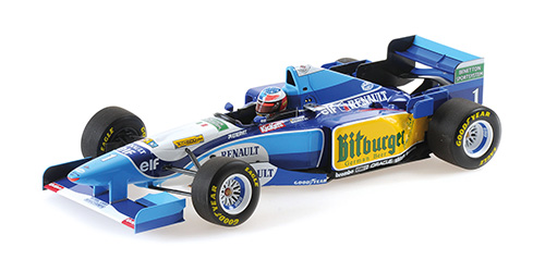 BENETTON RENAULT B195 – MICHAEL SCHUMACHER – WINNER BELGIAN GP 1995 1:18 model