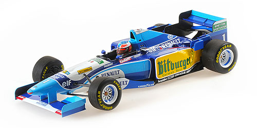 BENETTON RENAULT B195 – MICHAEL SCHUMACHER – WINNER PACIFIC GP WORLD CHAMPION 1995 - L.E. 600 pcs. 1:18 model