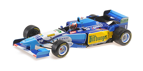 BENETTON RENAULT B195 – MICHAEL SCHUMACHER – WINNER JAPANESE GP 1995 W/RAIN TYRES - L.E. 504 pcs. 1:18 model