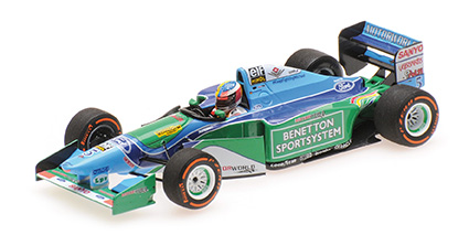 BENETTON FORD B194 – MICK SCHUMACHER – DEMONSTRATION RUN – BELGIAN GP 2017 L.E. 650 pcs. 1:43 model