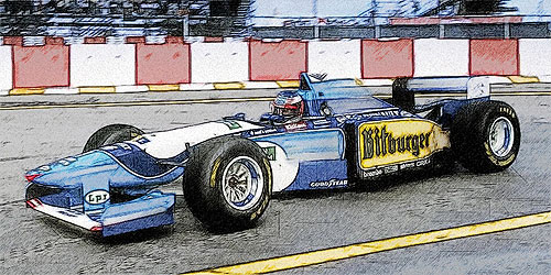 BENETTON RENAULT B195 – MICHAEL SCHUMACHER – WINNER BRAZILIAN GP 1995 1:43 model