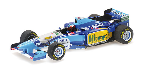 BENETTON RENAULT B195 – MICHAEL SCHUMACHER – WINNER PACIFIC GP 1995 – WORLD CHAMPION - L.E. 696 pcs. 1:43 model
