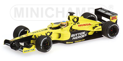 JORDAN HONDA EJ11 – TAKUMA SATO – TESTING BARCELONA 2002 1:43 model