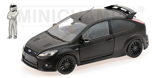 FORD FOCUS RS500 – 2010 – MATT BLACK – ‘TOP GEAR’ L.E. 1000 pcs. 1:18 model