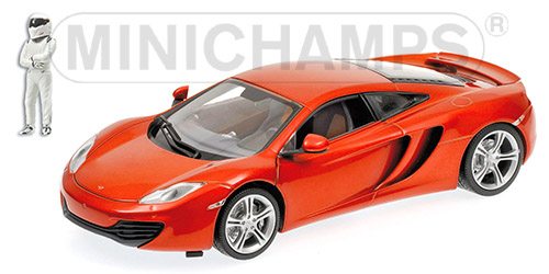 MCLAREN 12C – 2011 – MCLAREN ORANGE – ‘TOP GEAR’ L.E. 1000 pcs. 1:18 model