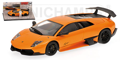 LAMBORGHINI MURCIELAGO LP 670-4 SV – 2009 – ORANGE – TOP GEAR L.E. 2009 pcs. 1:43 model