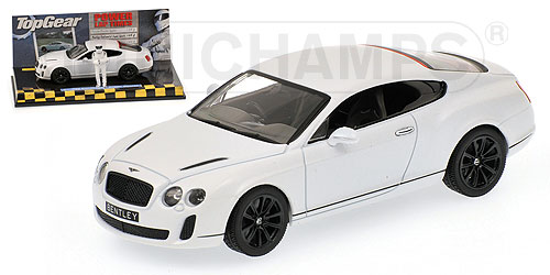 BENTLEY CONTINENTAL SUPERSPORTS – 2009 – SATIN WHITE L.E. 2012 pcs. 1:43 model