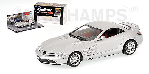MERCEDES-BENZ MCLAREN SLR – SILVER – ‘TOP GEAR’ L.E. 2009 pcs. 1:43 model