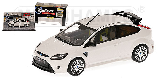 FORD FOCUS RS – 2009 – WHITE – ‘TOP GEAR’ L.E. 2009 pcs. 1:43 model