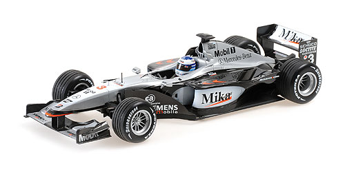 MCLAREN MERCEDES MP4/16 – MIKA HAKKINEN – 2001 - L.E. 300 pcs. 1:18 model