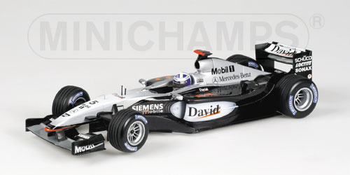MCLAREN MERC. MP4/17D D.C. AUSTR 03 1:18 model
