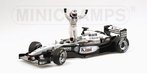 MCLAREN MERC.MP4/17 K.R.MALAYSIA 03 1:18 model