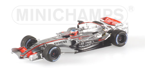 MCLAREN MERC MP4/21 G.PAFFETT 2006 L.E. 1296 pcs. 1:43 model