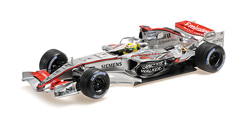 MCLAREN MERCEDES MP4/21 – LEWIS HAMILTON – F1 TESTING JEREZ, 12.10.2006 1:18 model