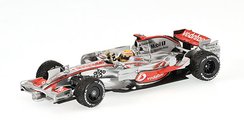 VODAFONE MCLAREN MERCEDES – MP4/23 – LEWIS HAMILTON – WORLD CHAMPION 2008 – BRAZIL GP - L.E. 1008 pcs. 1:43 model