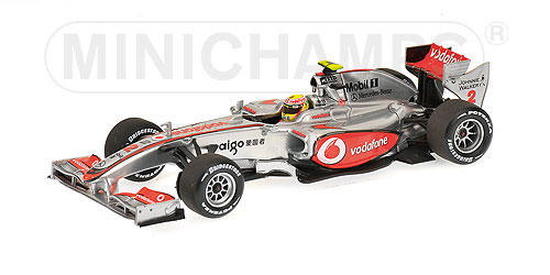VODAFONE MCLAREN MERCEDES – LEWIS HAMILTON – SHOWCAR 2010 L.E. 2016 pcs. 1:43 model