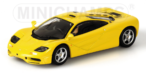 MCLAREN F1 – ROAD CAR – 1993 – YELLOW 1:43 model