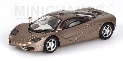 MCLAREN F1 – ROAD CAR – 1993 – GREY METALLIC 1:43 model