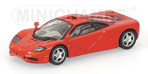 MCLAREN F1 – ROAD CAR – 1993 – RED L.E. 3504 pcs. 1:43 model