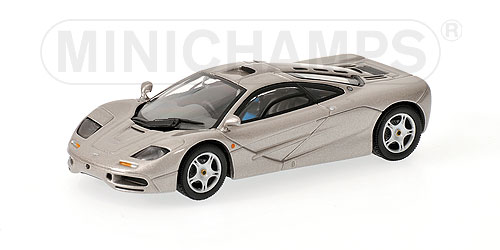 MCLAREN F1 – ROAD CAR – 1993 – SILVER L.E. 1680 pcs. 1:43 model