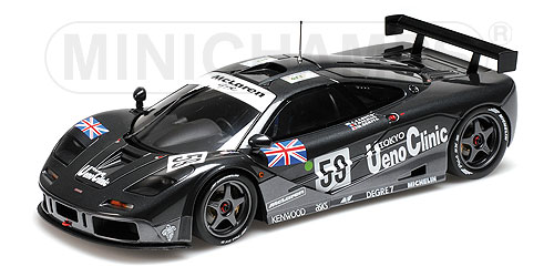 MCLAREN F1 GTR – UENO CLINIC – DALMAS/SEKIYA/LEHTO – WINNERS 24H LE MANS – 1995 L.E. 2000 pcs. 1:18 model